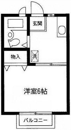 カサティントの物件間取画像